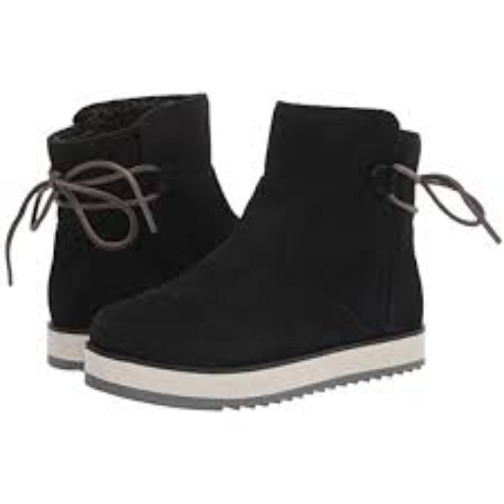 Black Suede Waterproof Boots